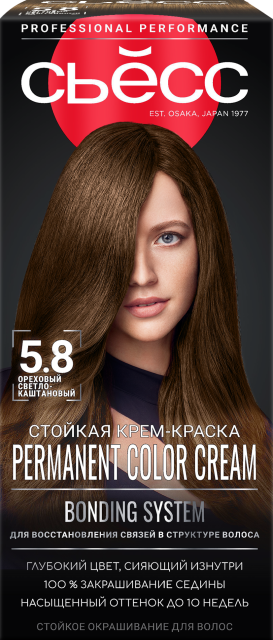 Ореховый светло-каштановый 5.8 Ореховый светло-каштановый 5.8