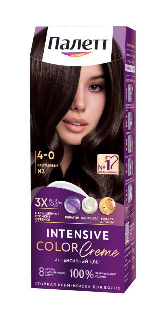 Каштановый N3(4-0) Каштановый N3(4-0)