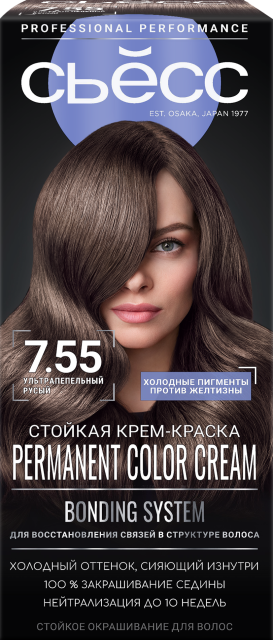 Ультрапепельный русый 7.55 Ультрапепельный русый 7.55